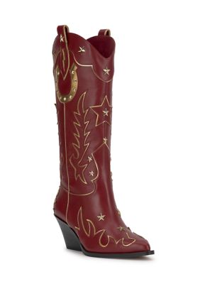 Jessica Simpson Women's Zembitti Boots, Red, 6.5M