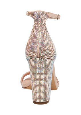 Beella Rhinestone Heels