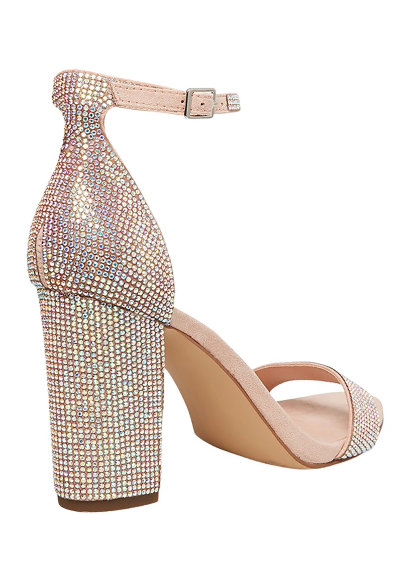 Beella Rhinestone Heels