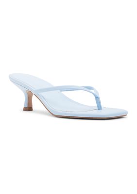 Madden Girl Women's Charlenne Thong Sandals, Blue, 8.5M