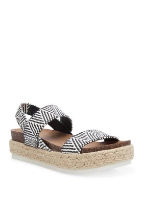 Madden Girl Cybell Espadrille Flatform Sport Bottom Sandals | belk