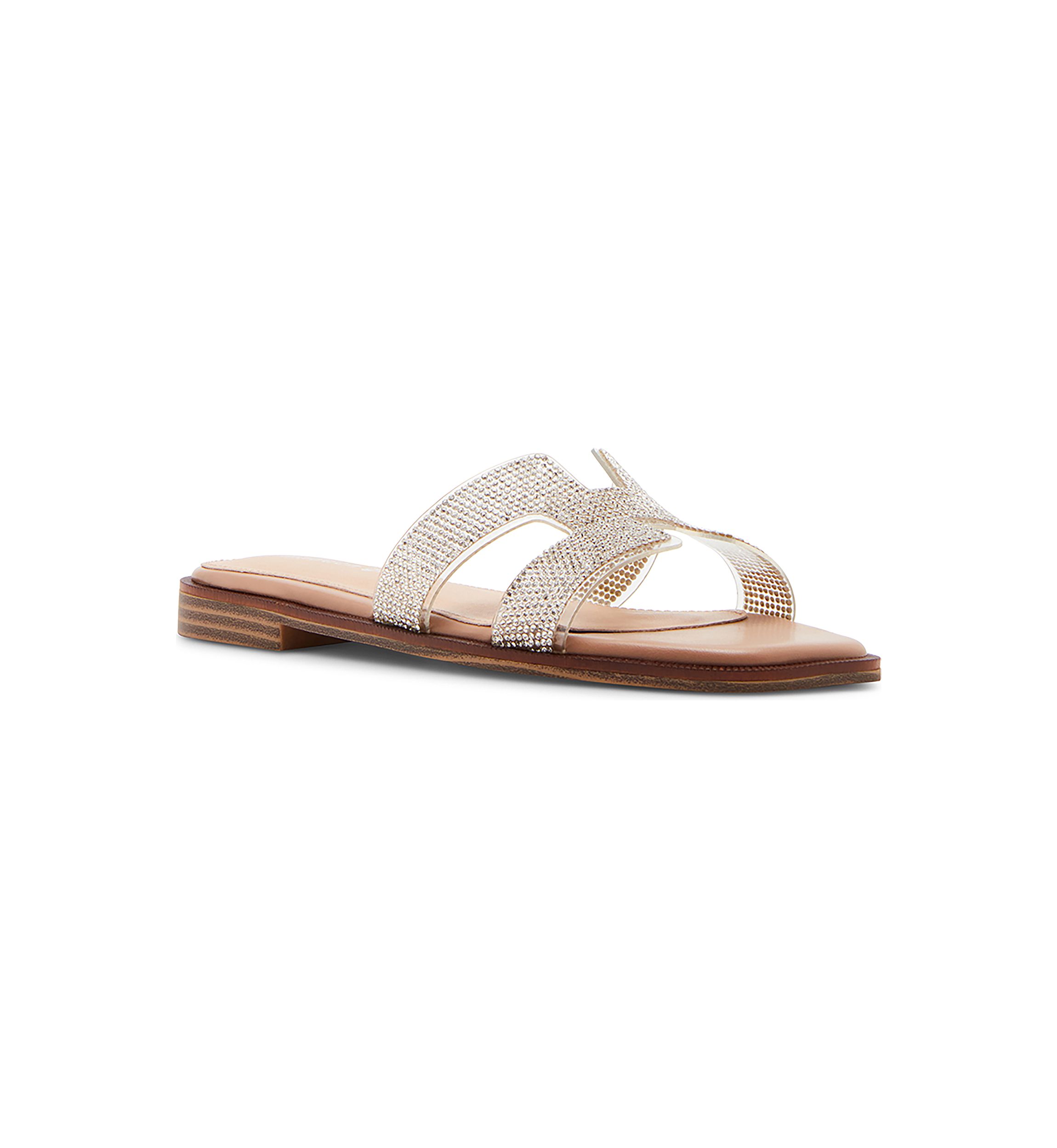 Hailey Rhinestone H-Band Sandals