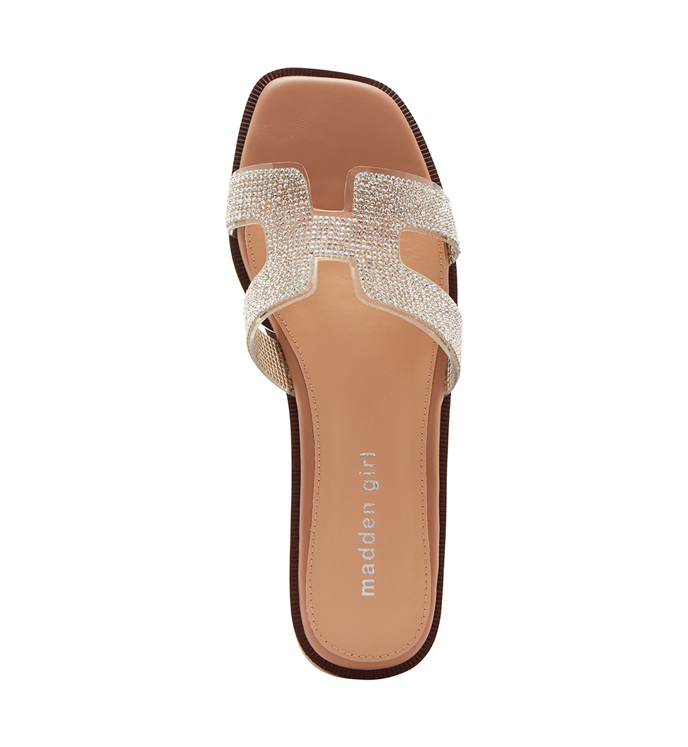 Hailey Rhinestone H-Band Sandals