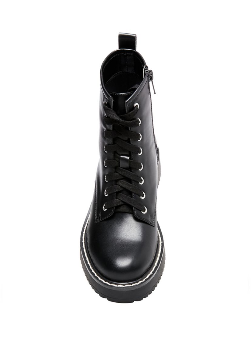 Kurt Lace Up Booties