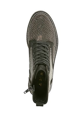 madden girl kurrt lace up booties