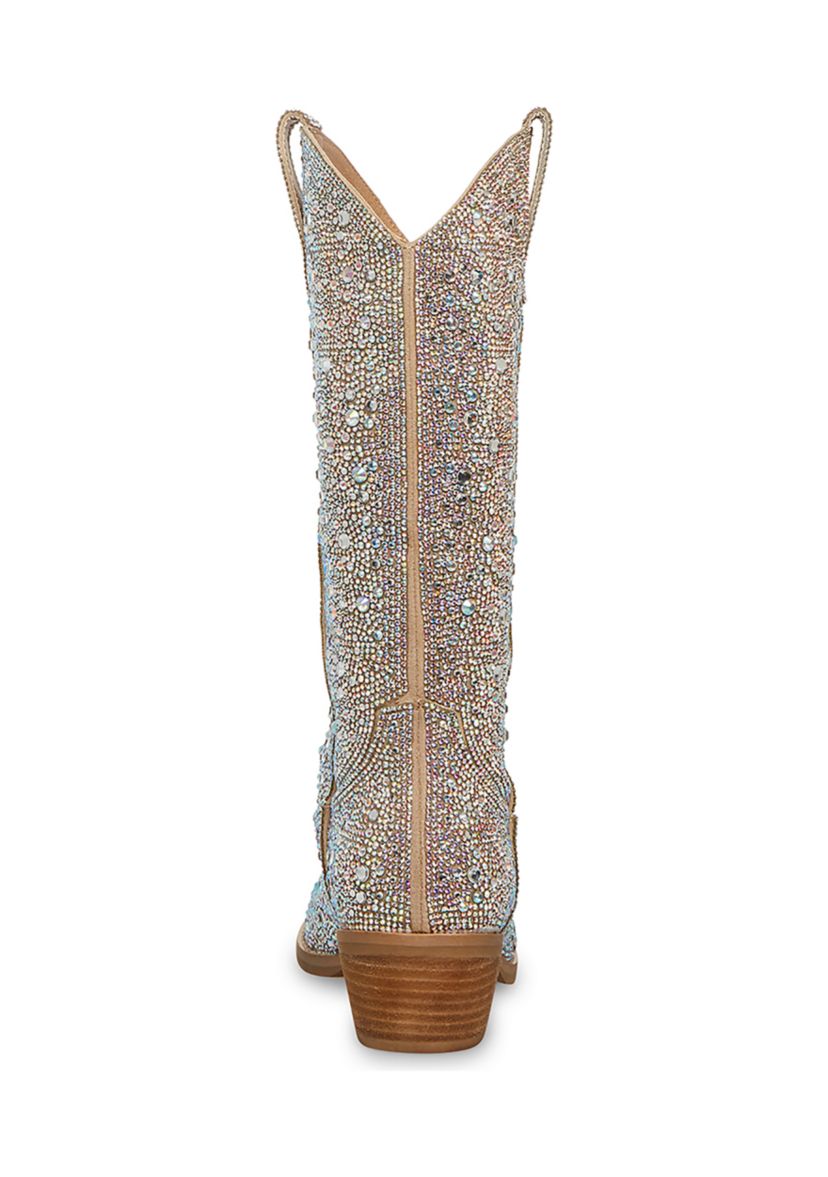 Redford Rhinestone Western Boots