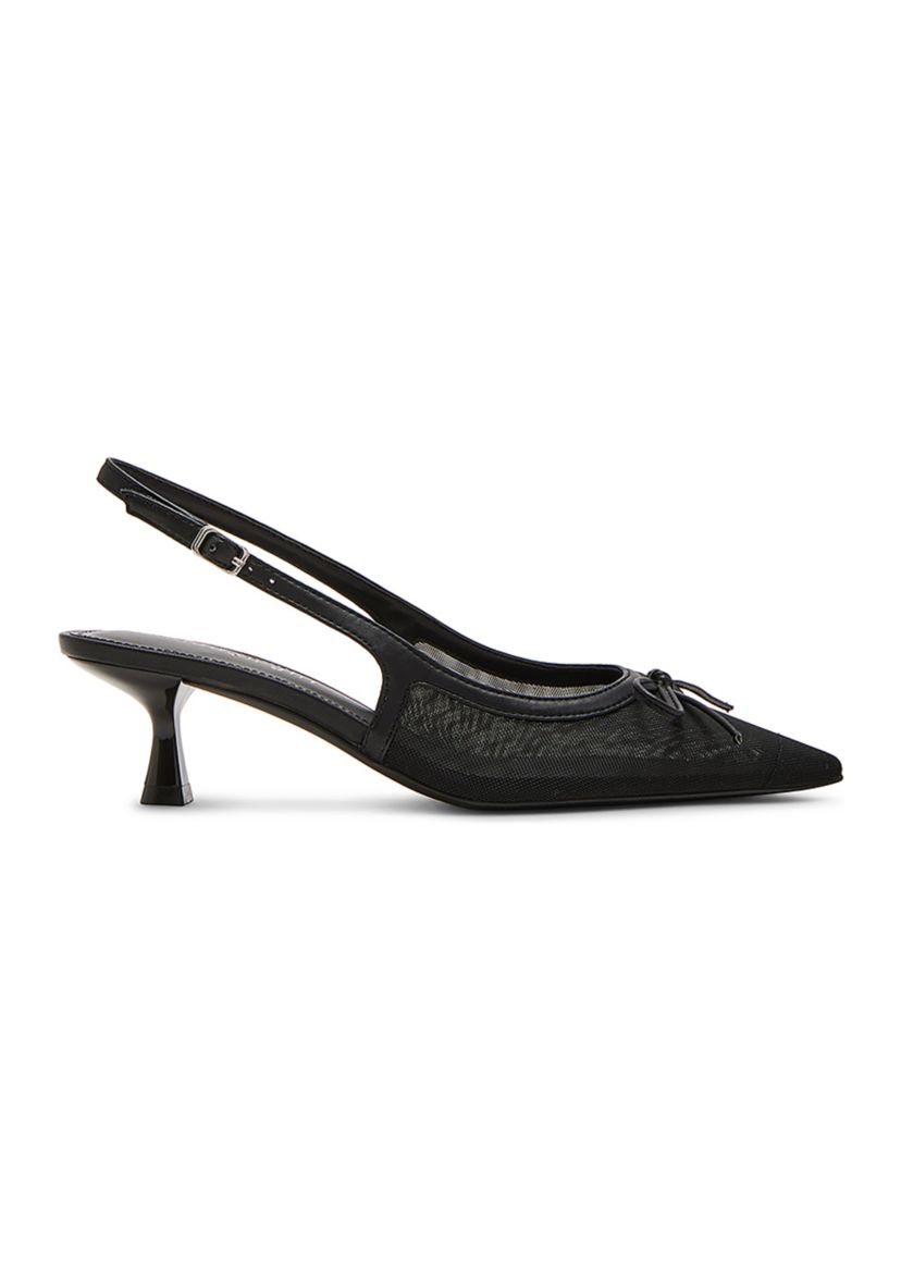 Vogue Pointed Toe Sling Back Heels