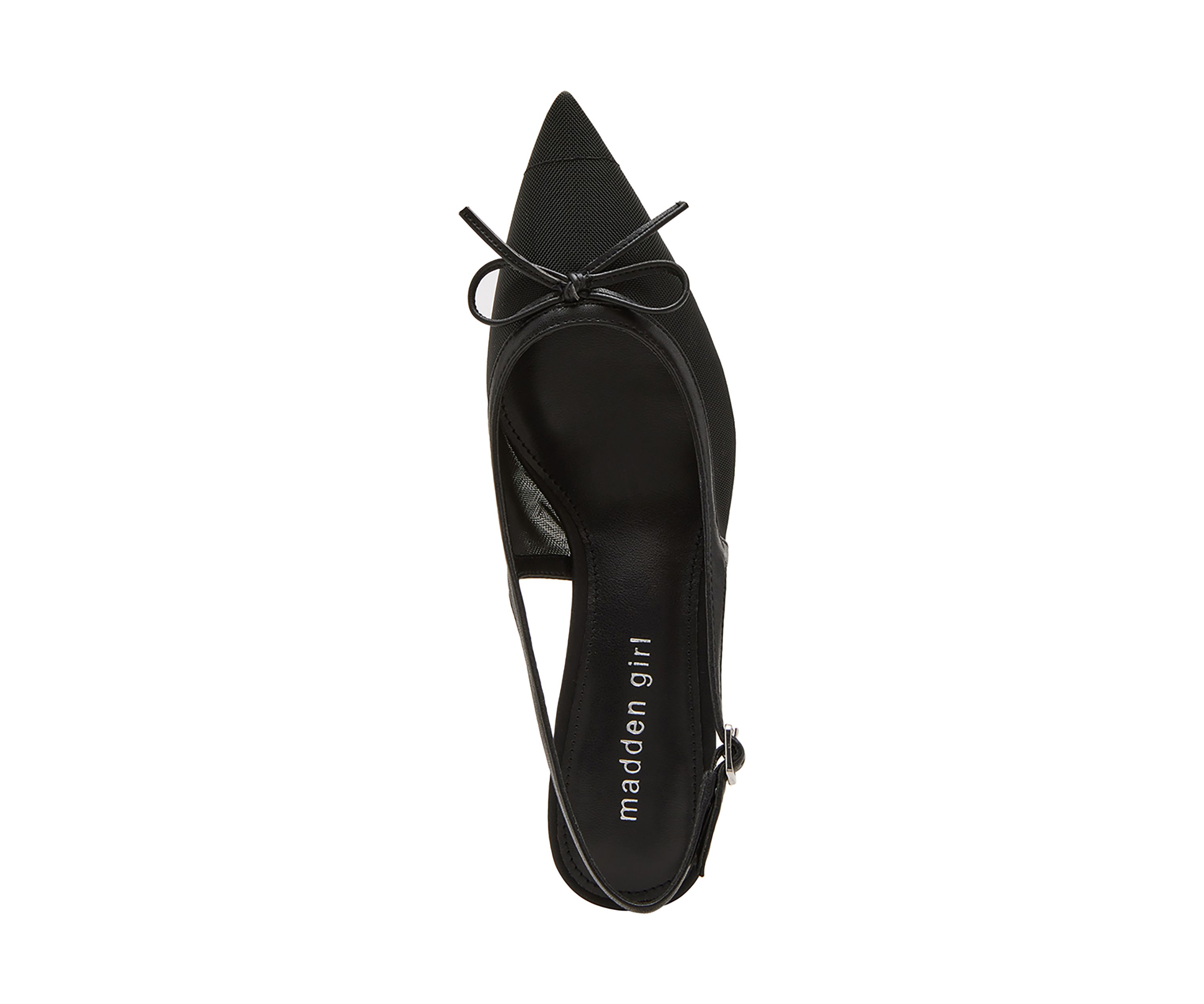 Vogue Pointed Toe Sling Back Heels