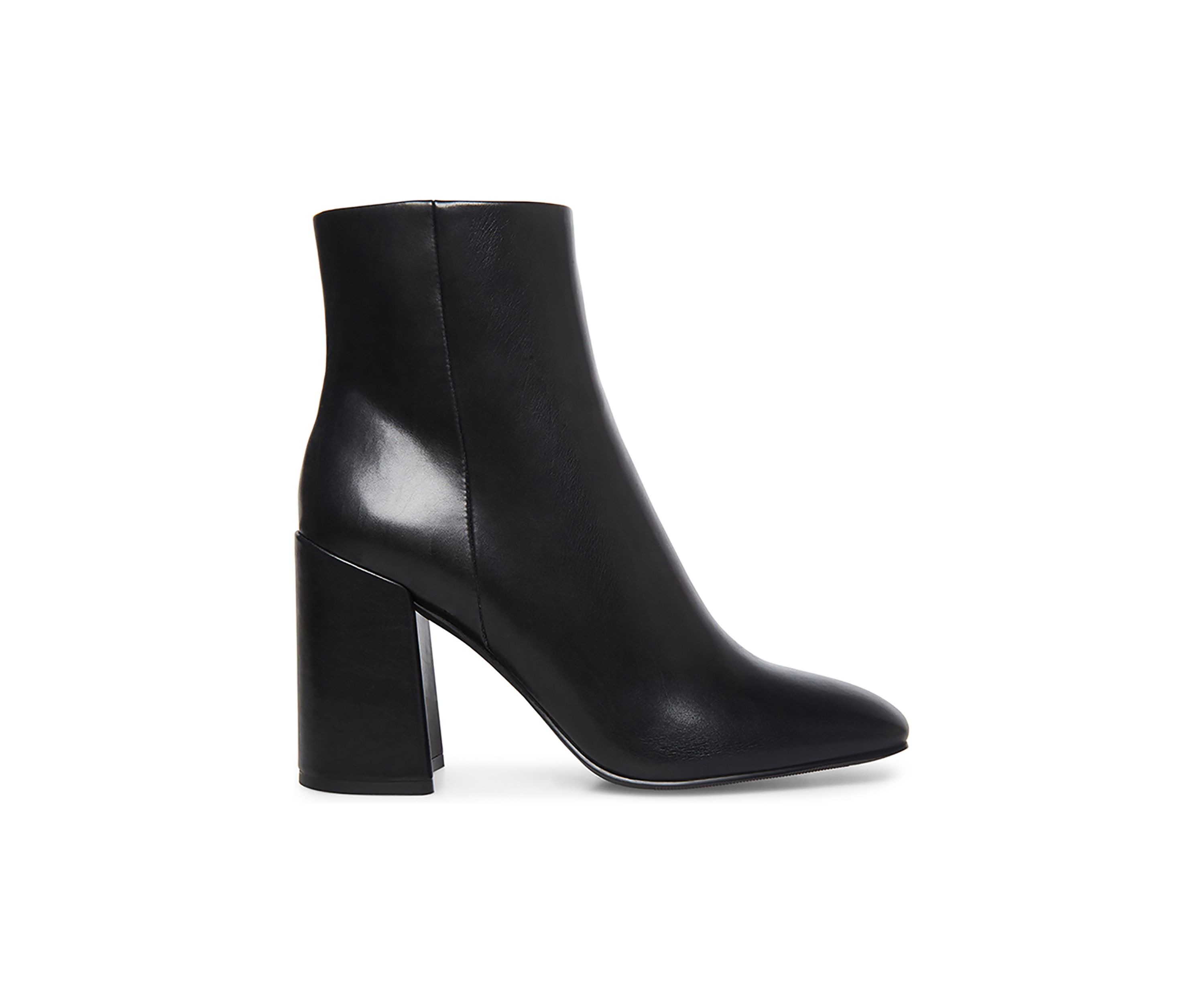 While Square Toe Booties