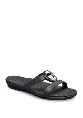 Crocs sanrah hot sale metal block