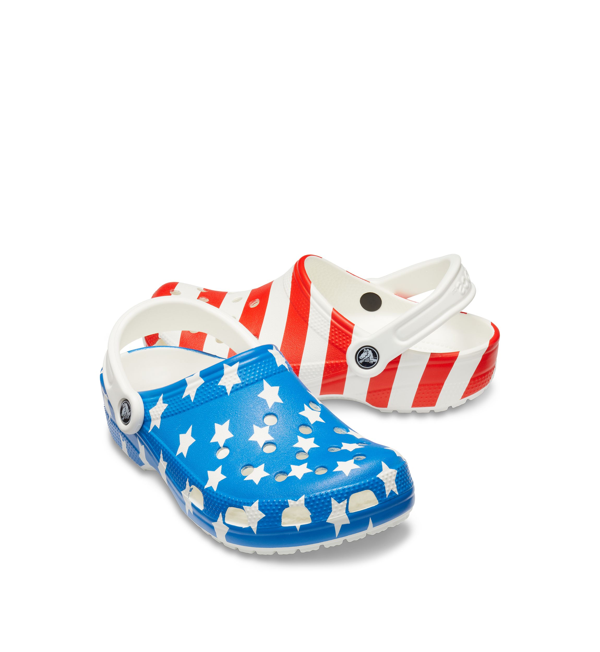 Mens Classic American Flag Clogs