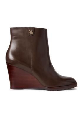 Lauren Ralph Lauren Shaley Wedge Booties | belk