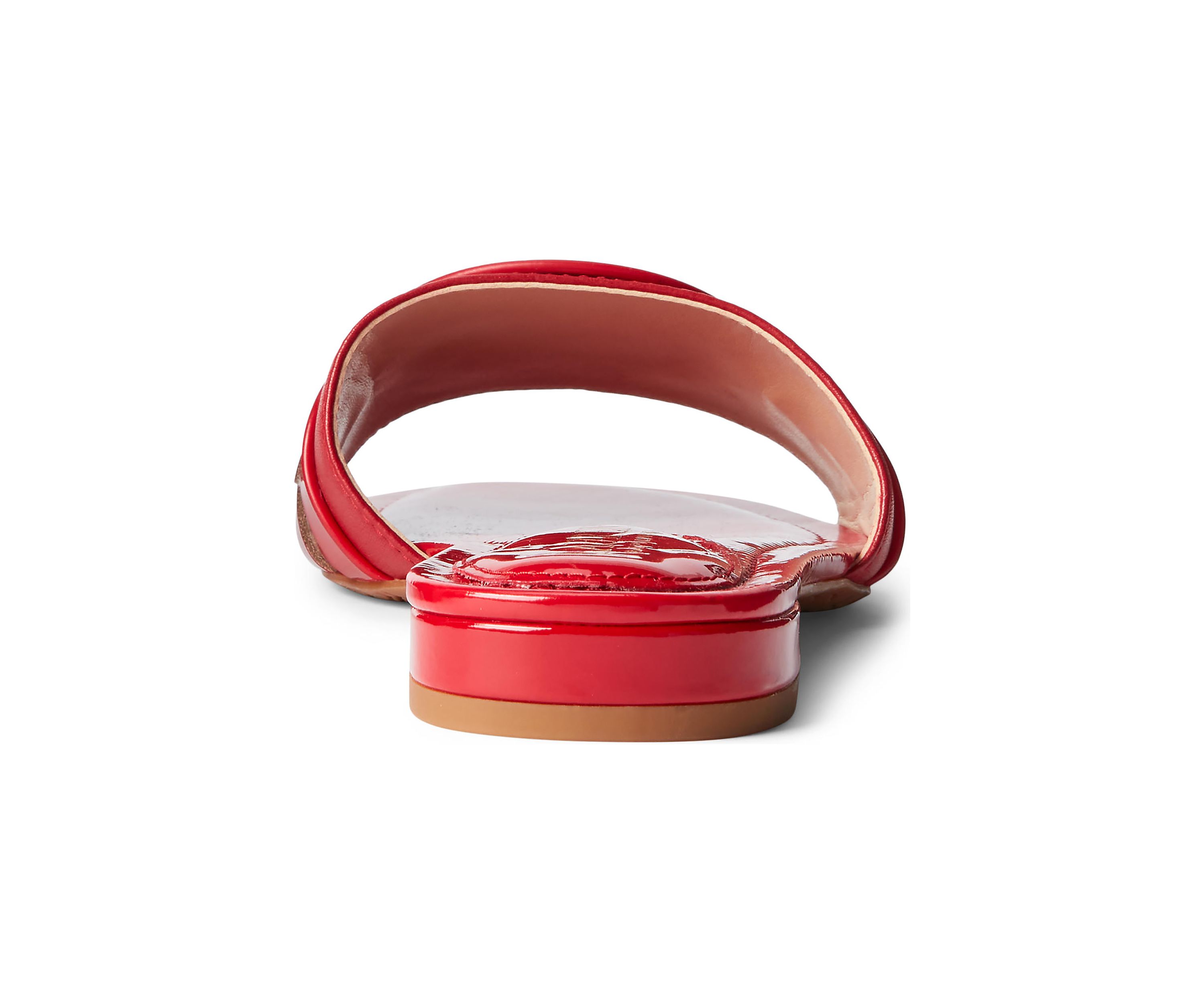 Alegra Patent Leather Slide Sandals