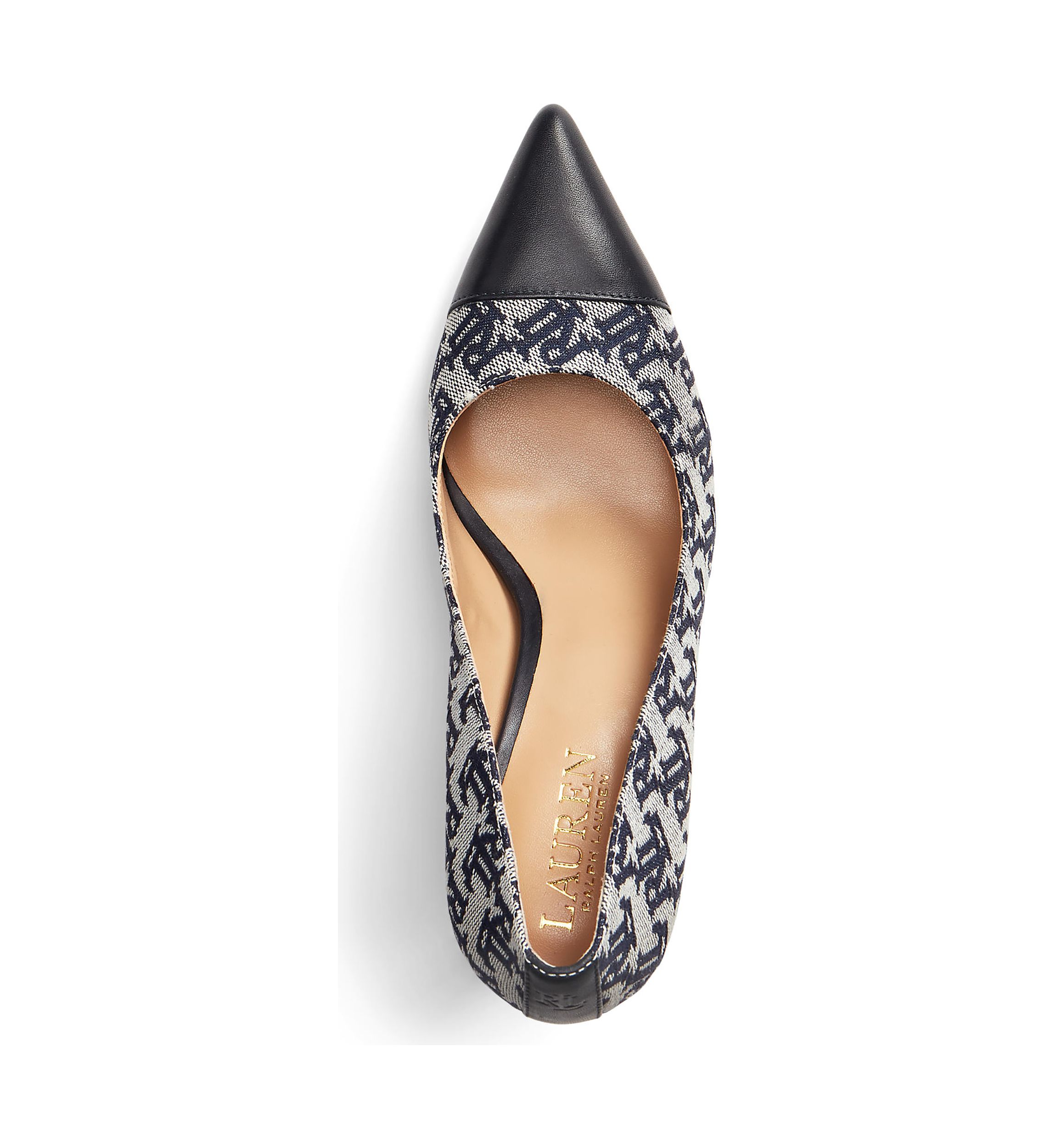 Lindella Monogram Jacquard Pumps