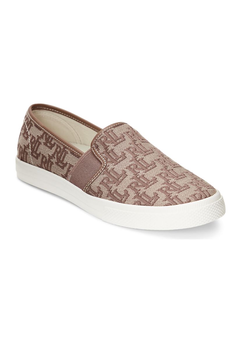 Jinny Monogram Jacquard Sneakers