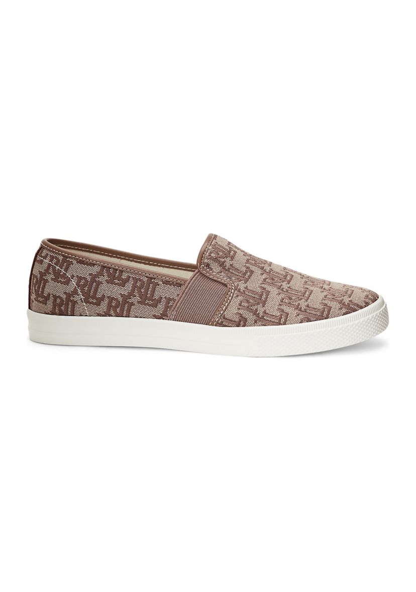 Jinny Monogram Jacquard Sneakers