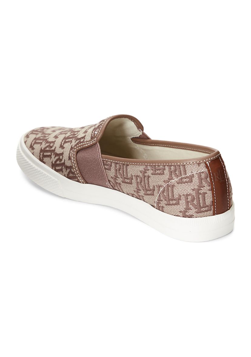 Jinny Monogram Jacquard Sneakers