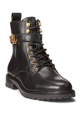 Lauren Ralph Lauren Eldridge Burnished Leather Boots | belk