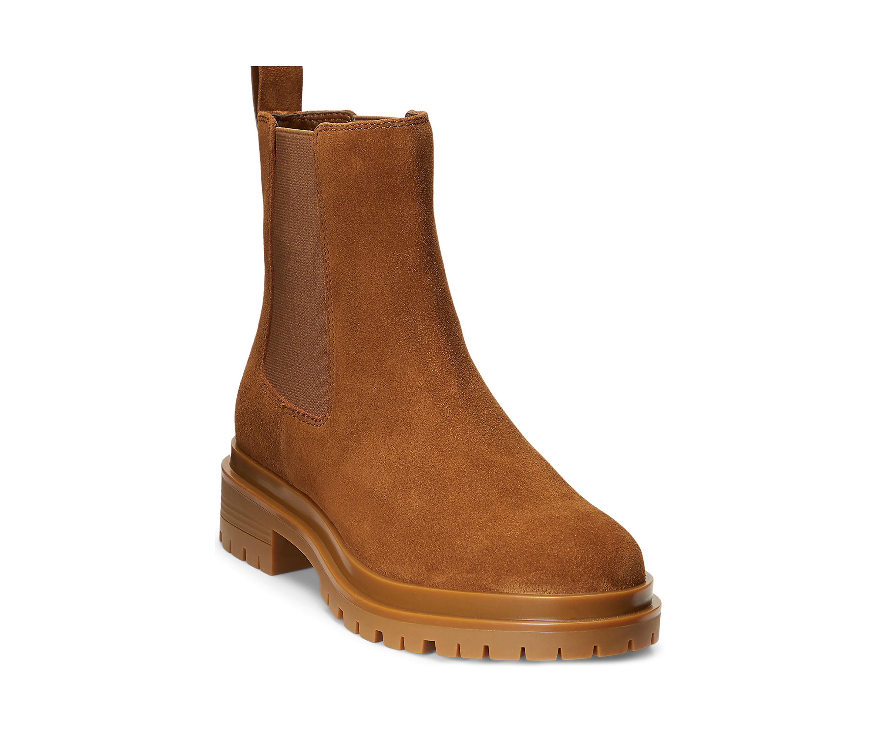 Corinne Suede Booties