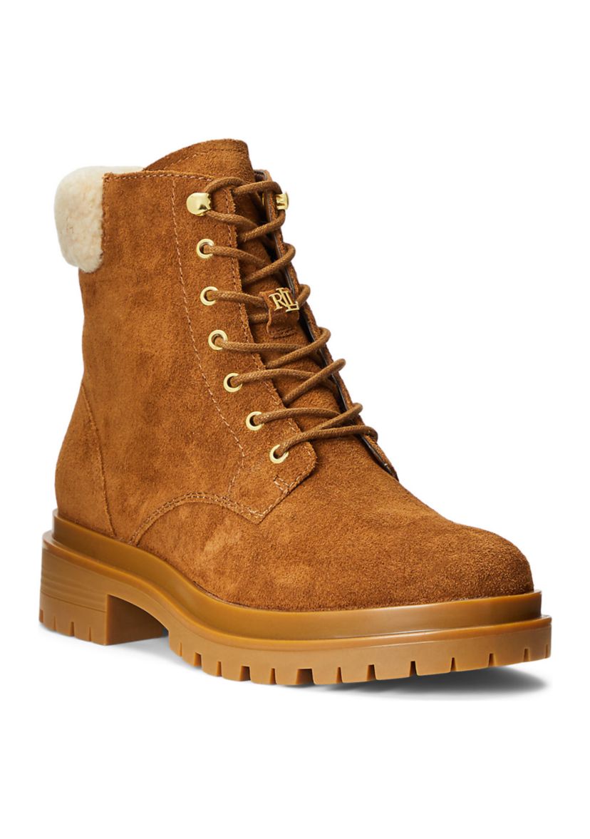 Carlee Suede Booties