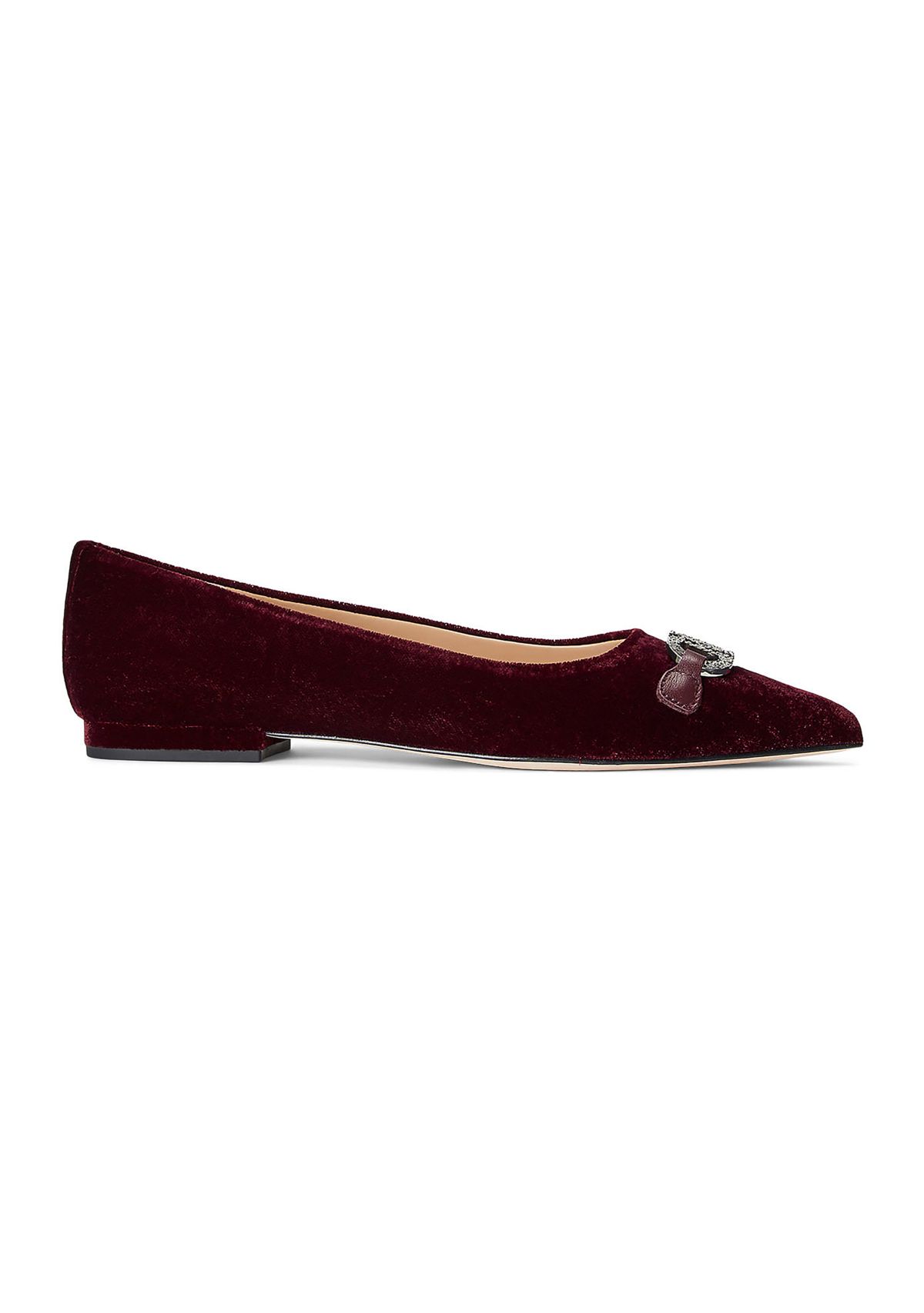 Lilah Velvet Ballet Flats