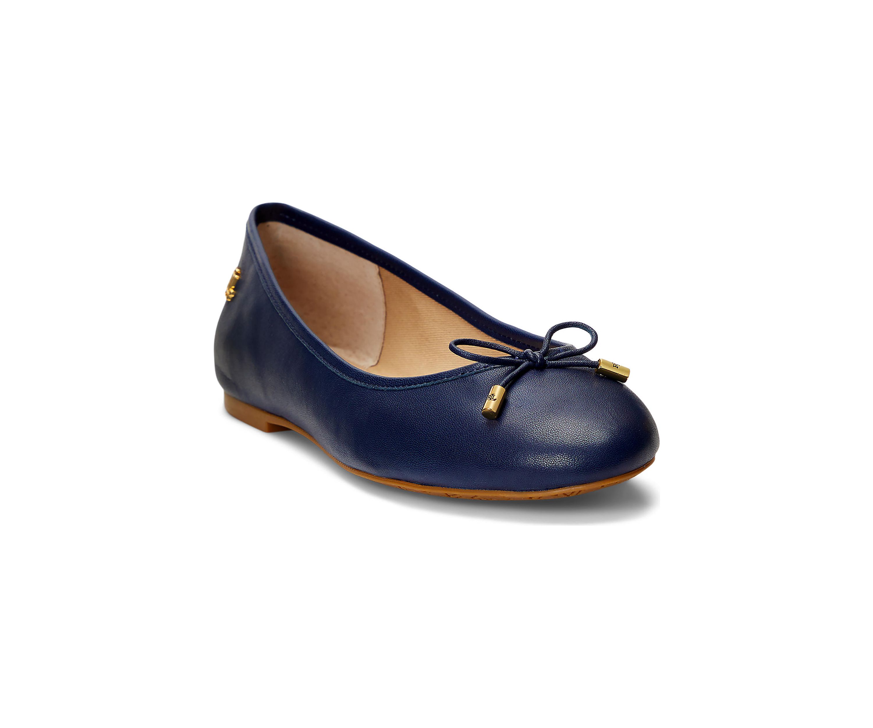 Jayna Nappa Leather Flats