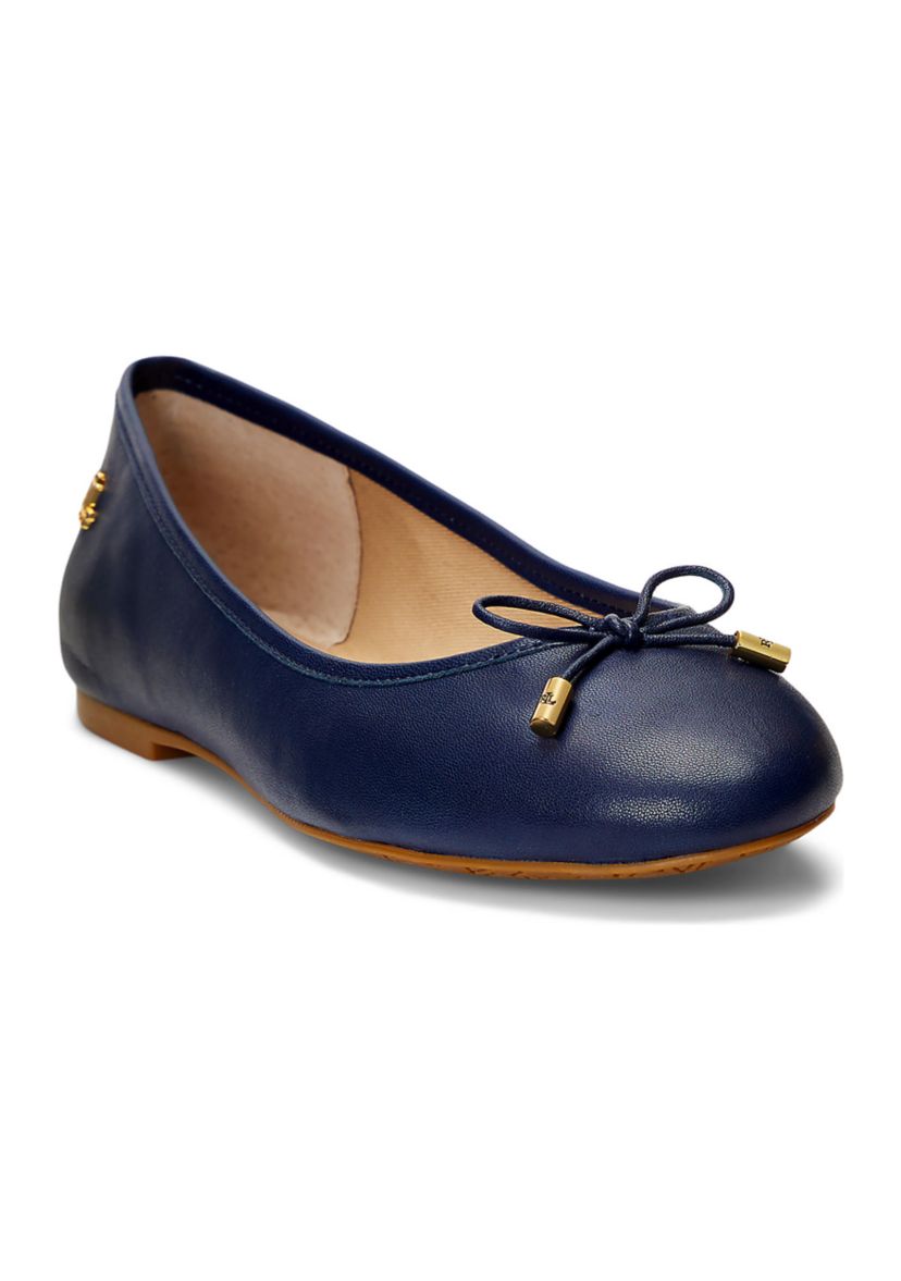 Jayna Nappa Leather Flats