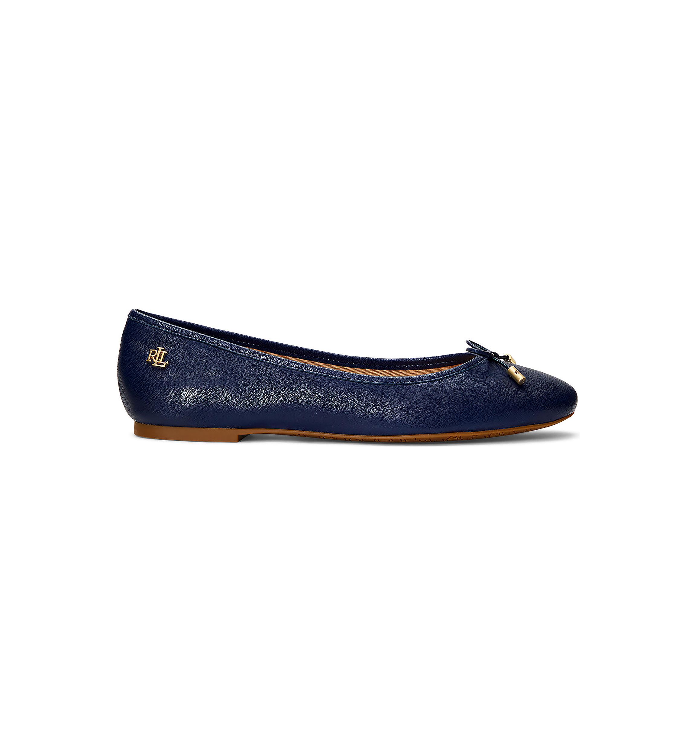 Jayna Nappa Leather Flats