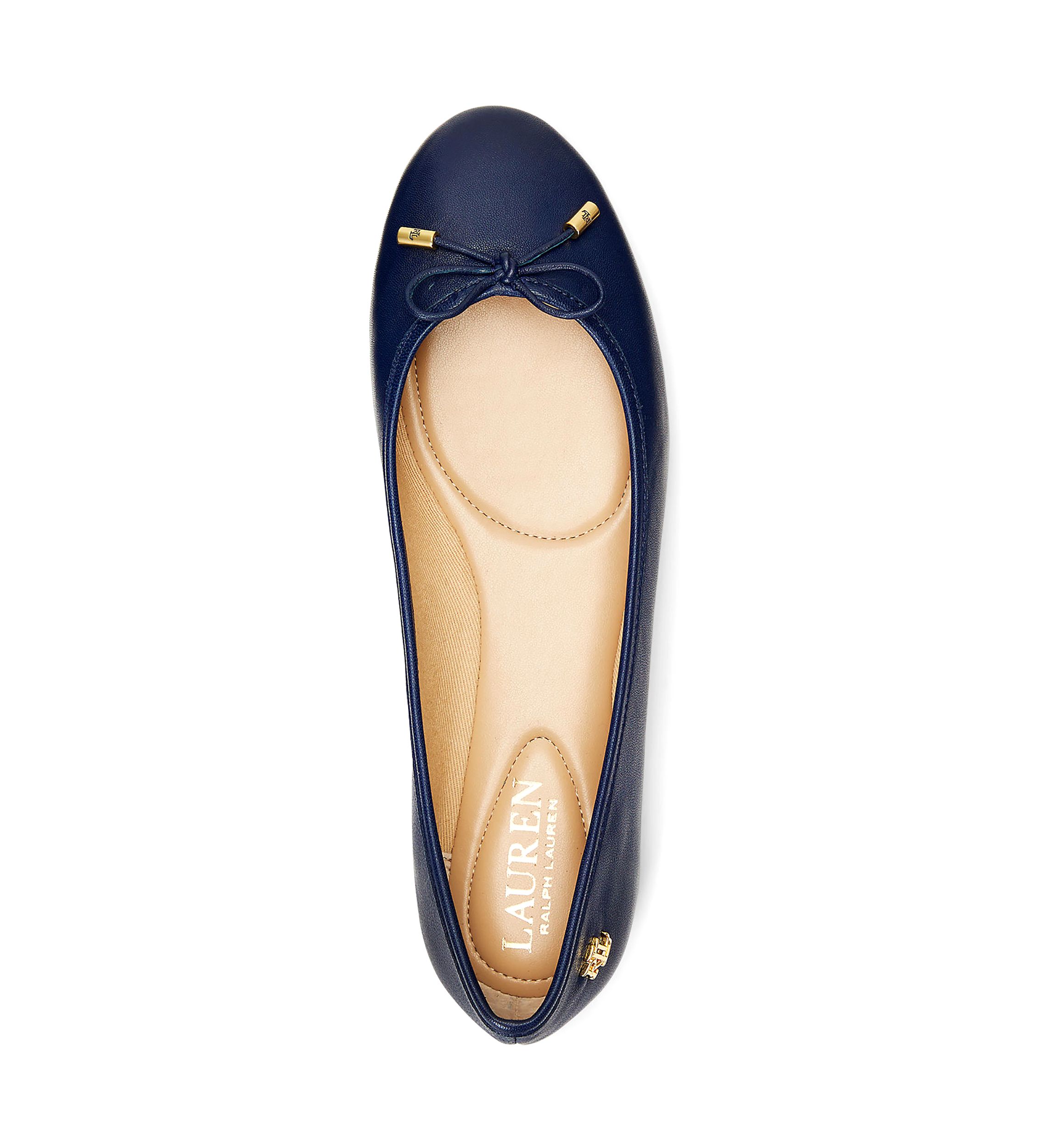 Jayna Nappa Leather Flats