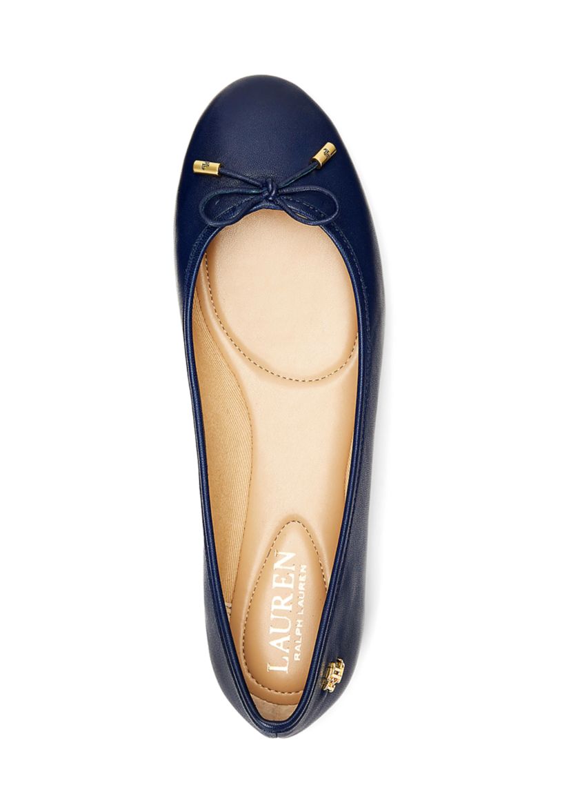 Jayna Nappa Leather Flats