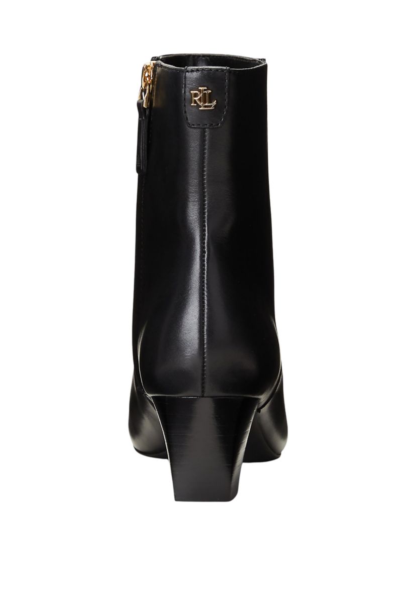 Willa Burnished Leather Bootie