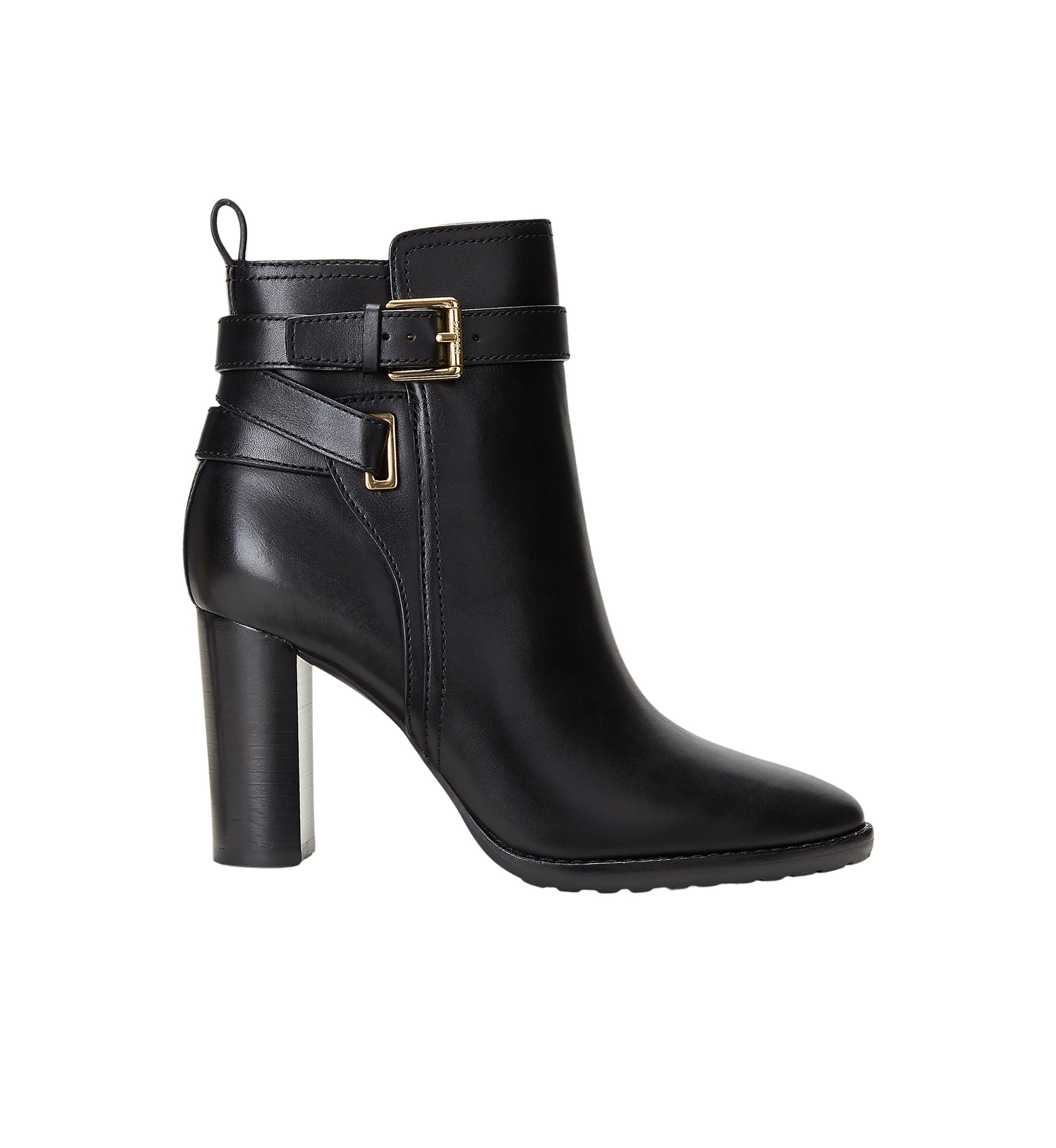 Madisyn Burnished Leather Booties