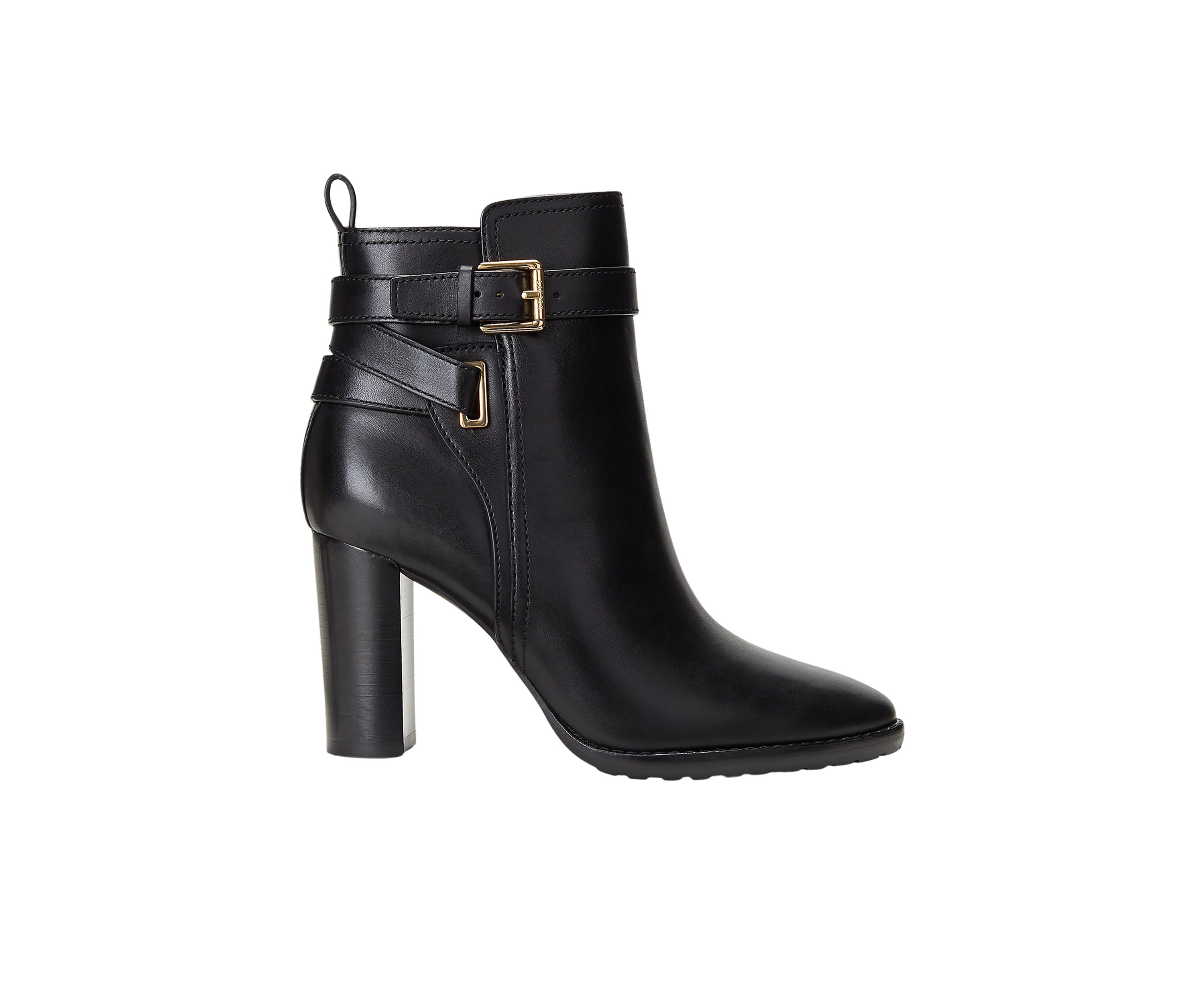 Madisyn Burnished Leather Booties