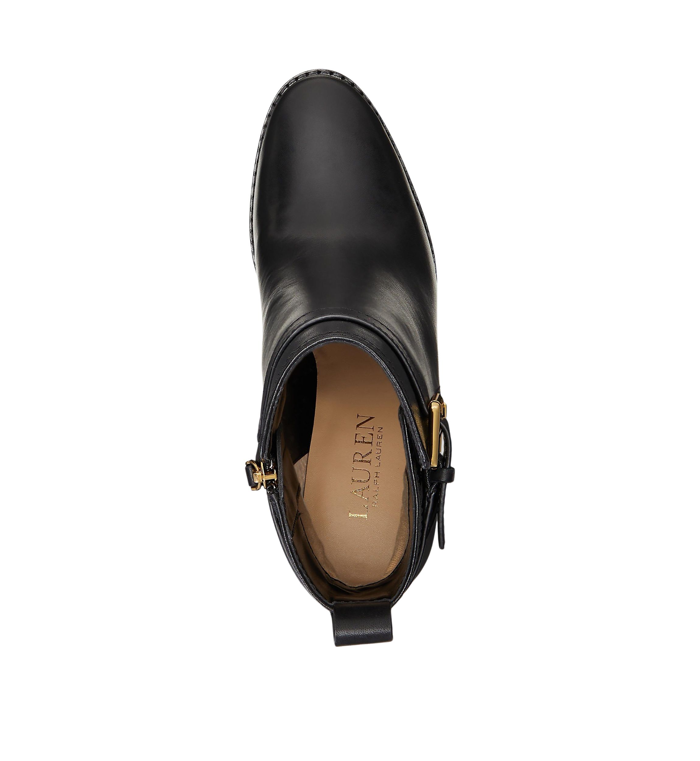 Madisyn Burnished Leather Booties