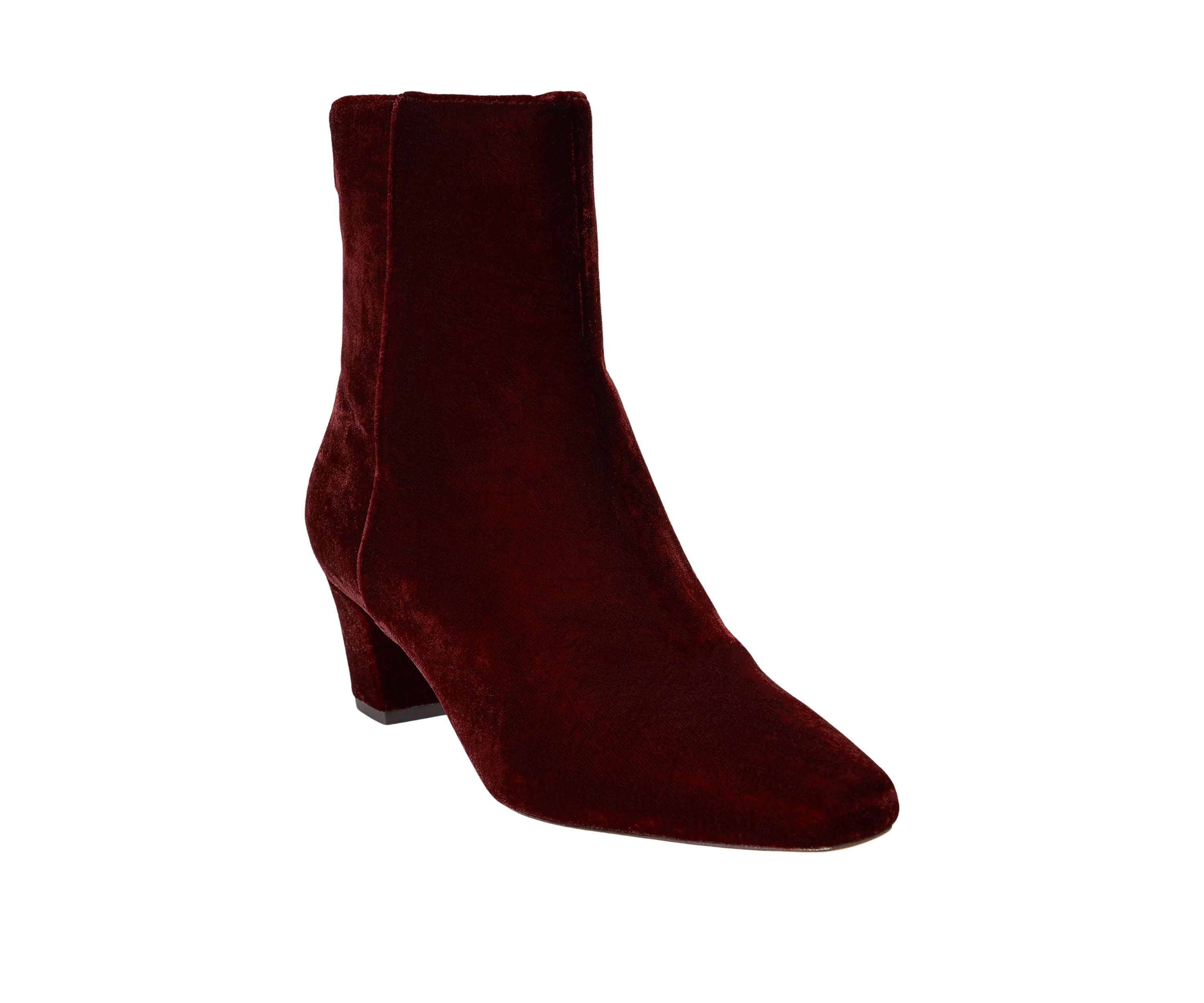 Willa Velvet Booties