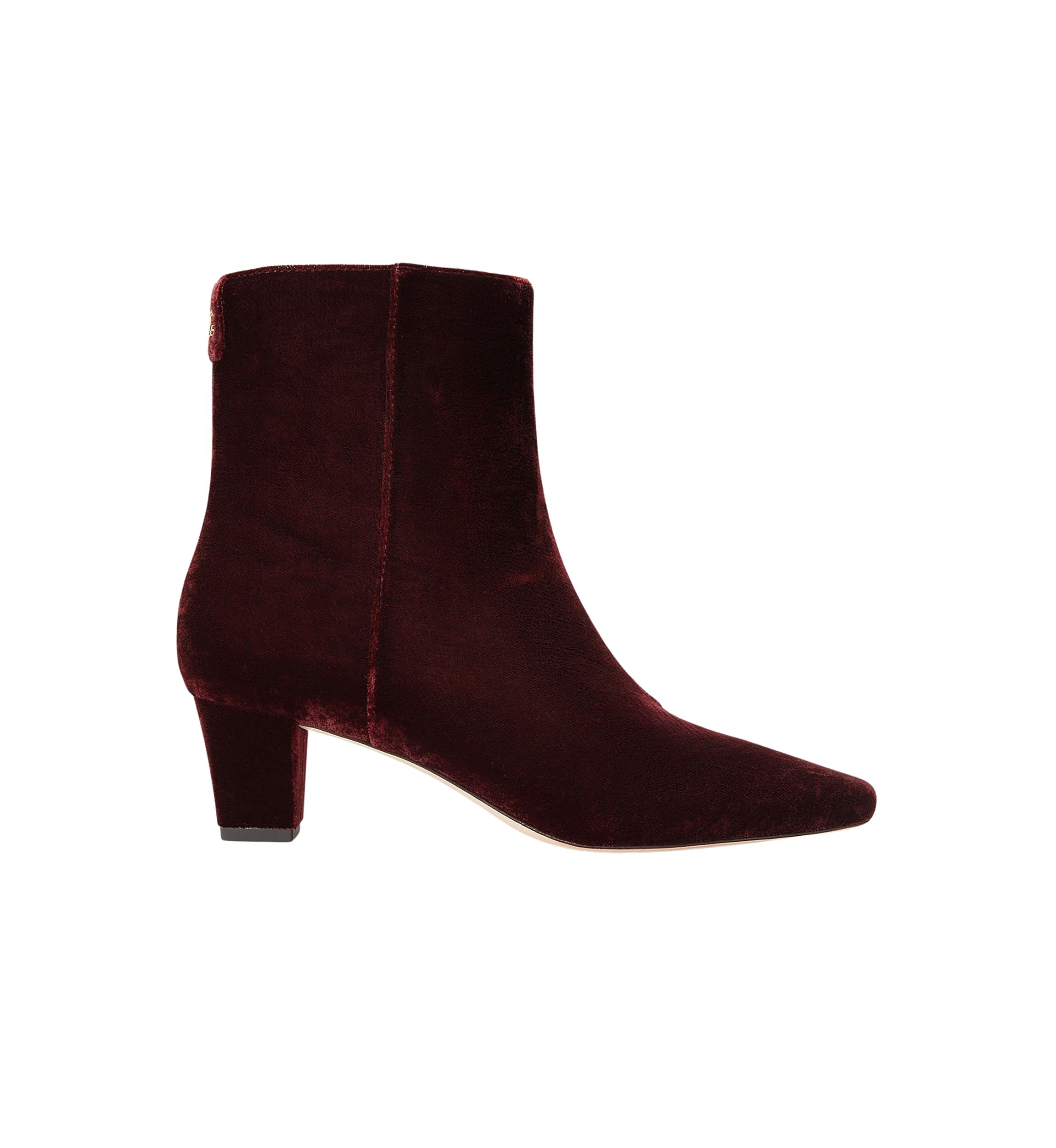 Willa Velvet Booties