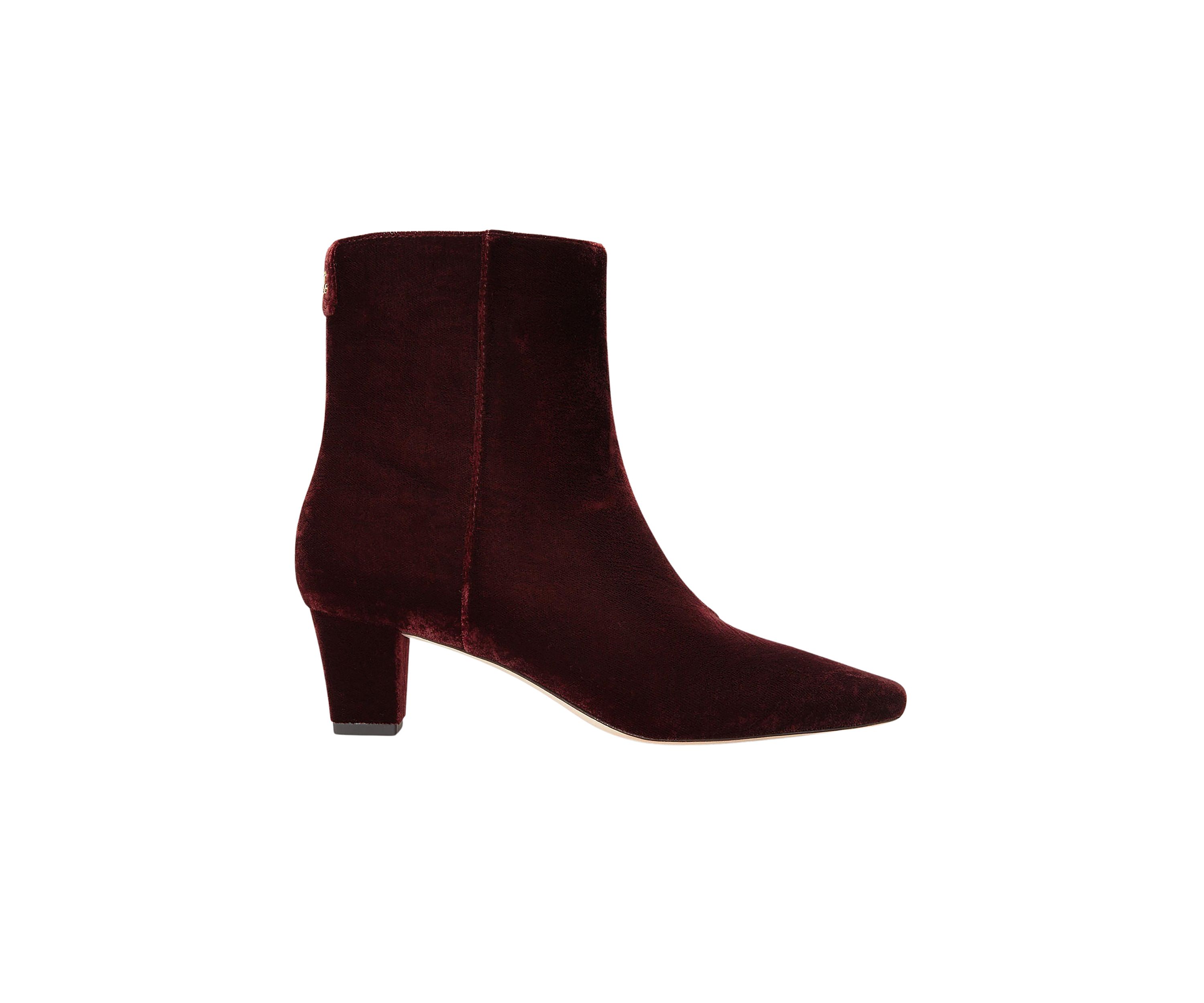 Willa Velvet Booties