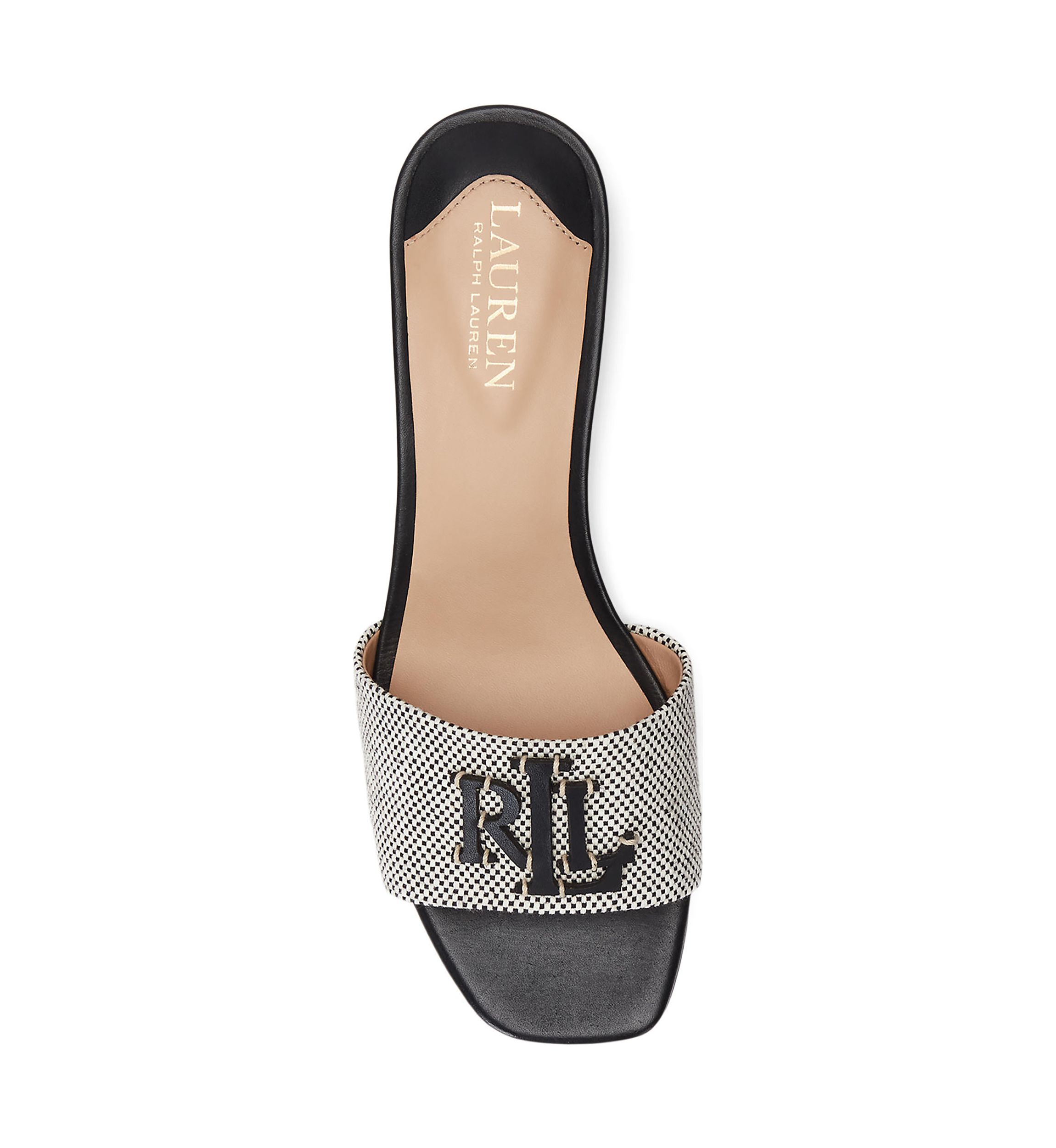 Fay Canvas and Leather Sandals