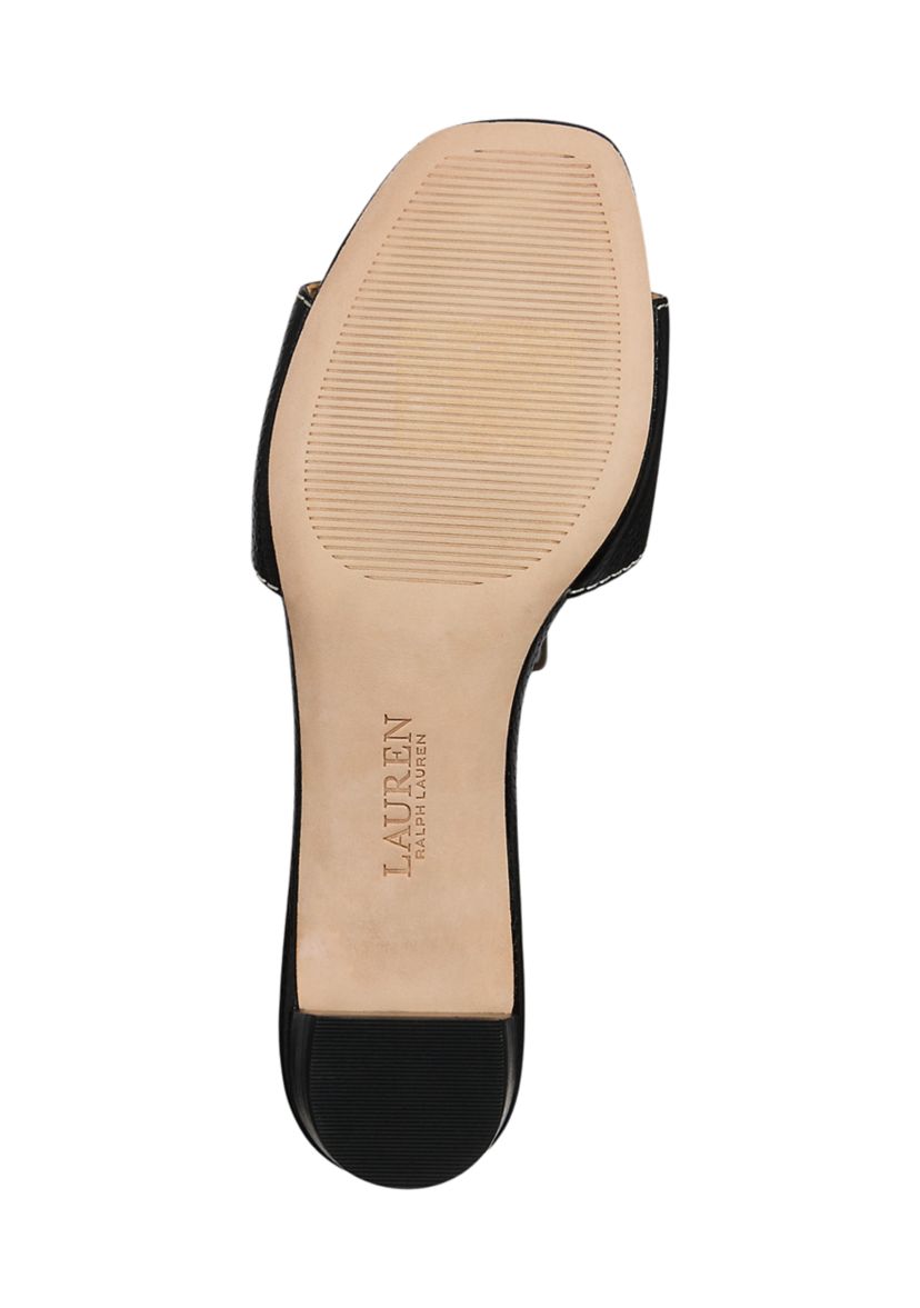 Fay Canvas and Leather Sandals