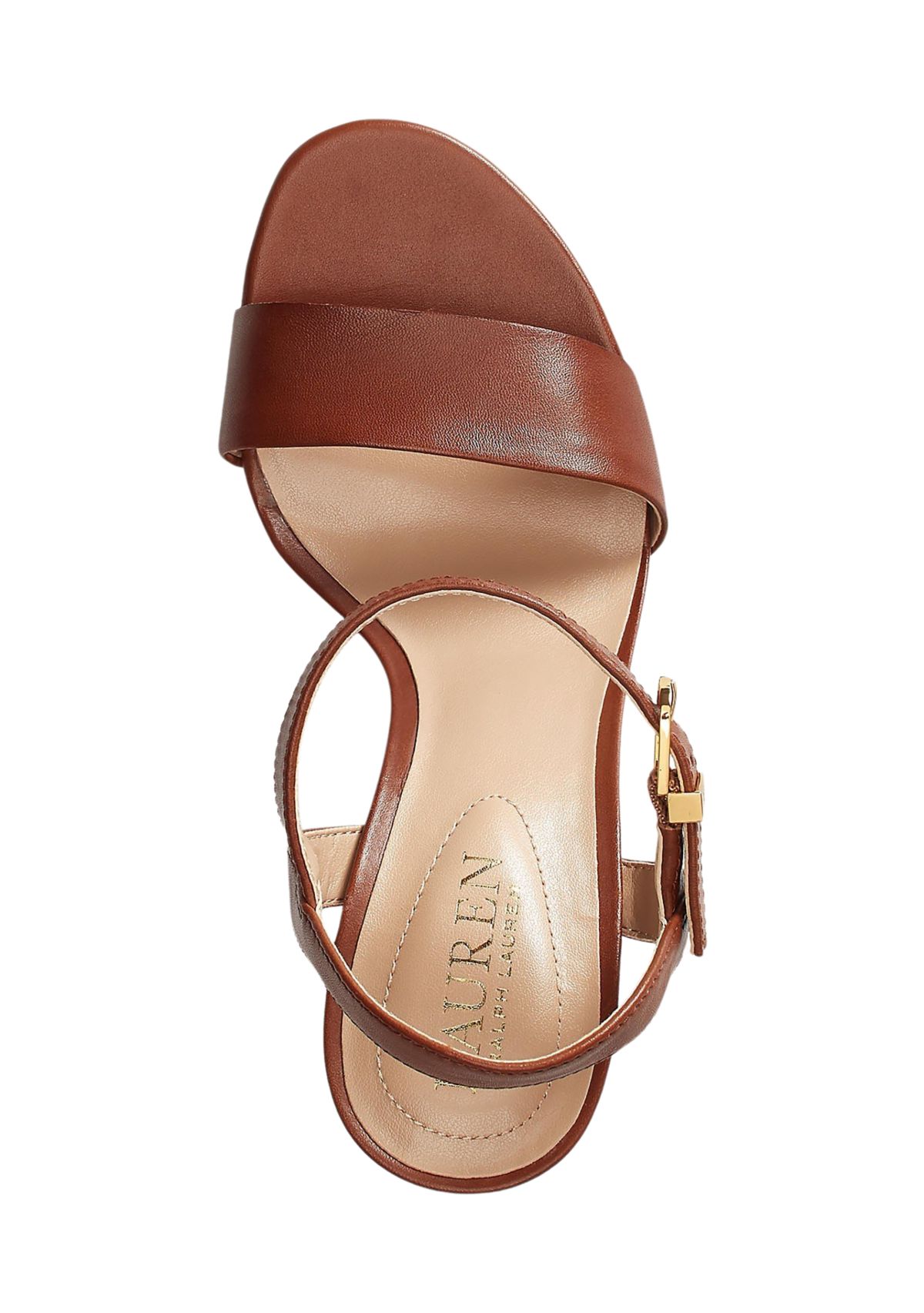 Gwen Burnished Leather Sandals