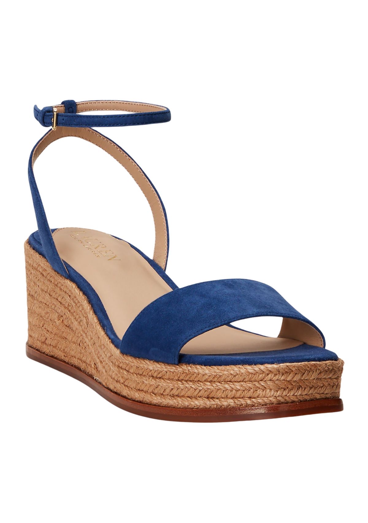  Leona Suede Espadrille Sandals