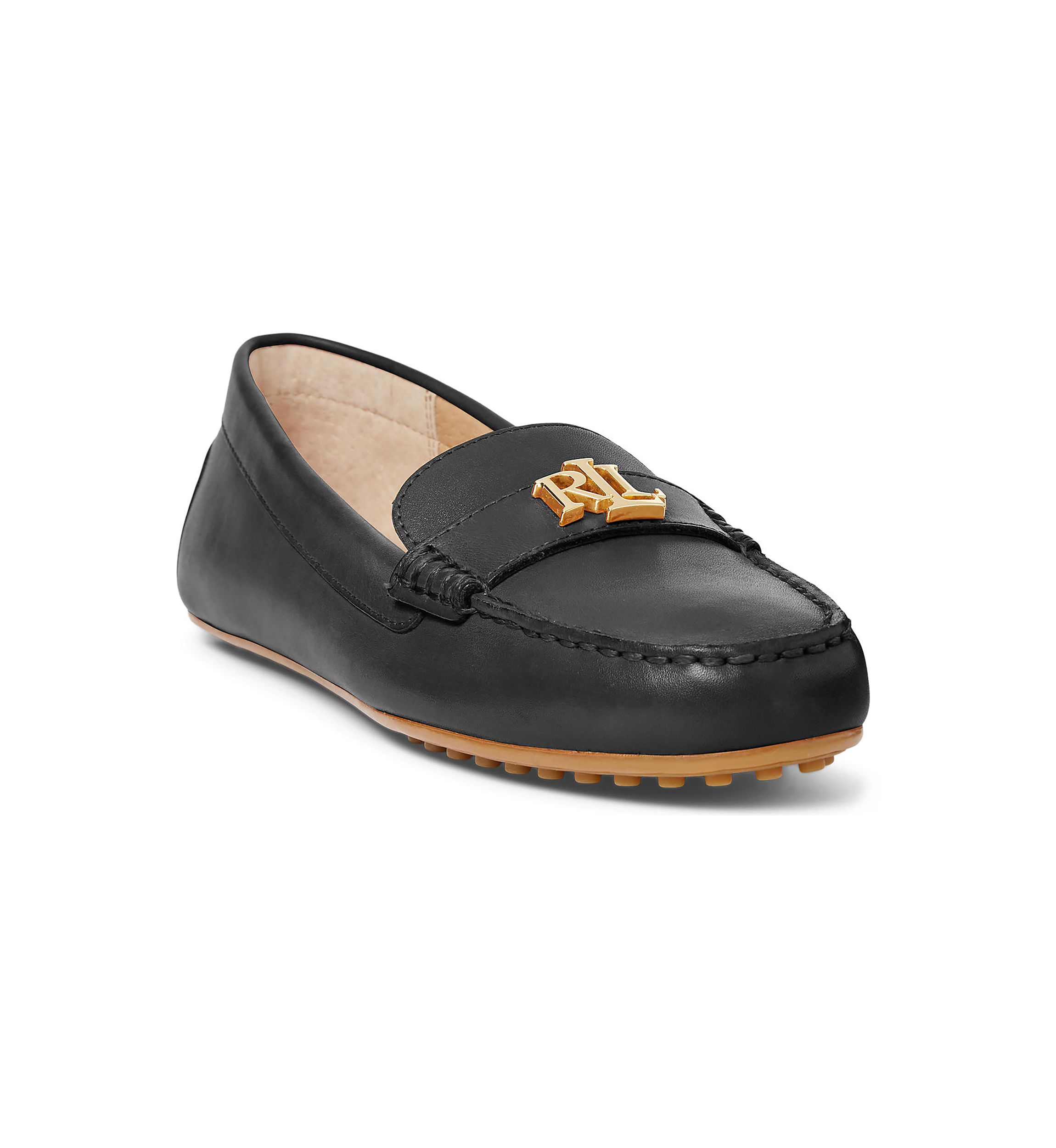 Barnsbury Burnished Leather Driver Loafers