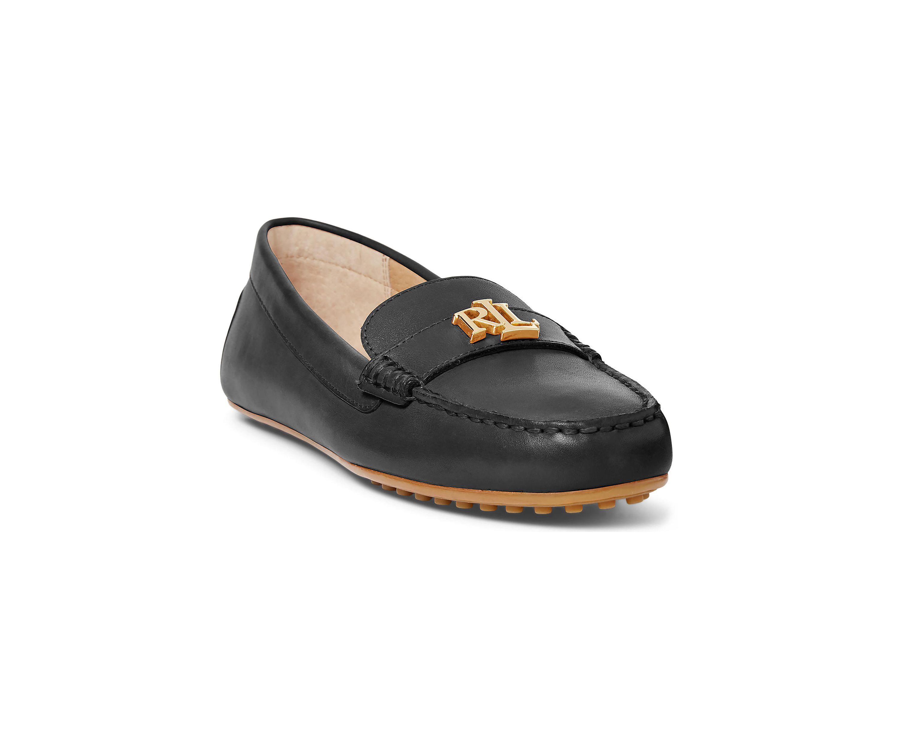 Barnsbury Burnished Leather Driver Loafers