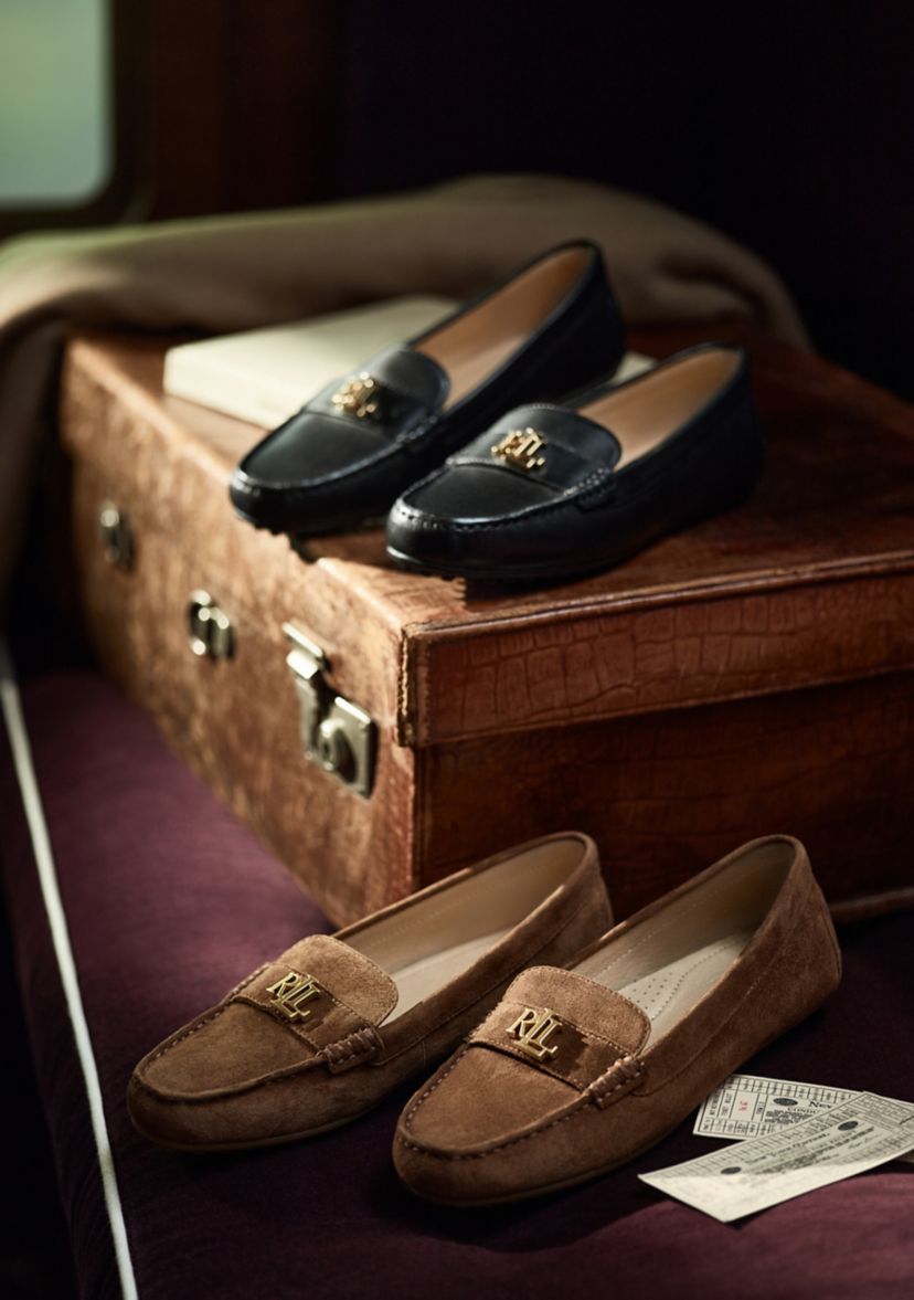 Barnsbury Burnished Leather Driver Loafers