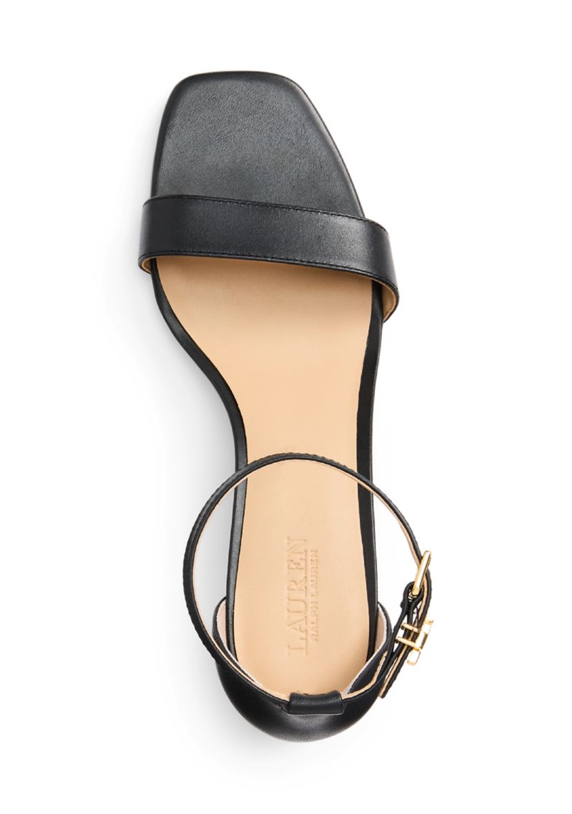 Logan Burnished Leather Sandals