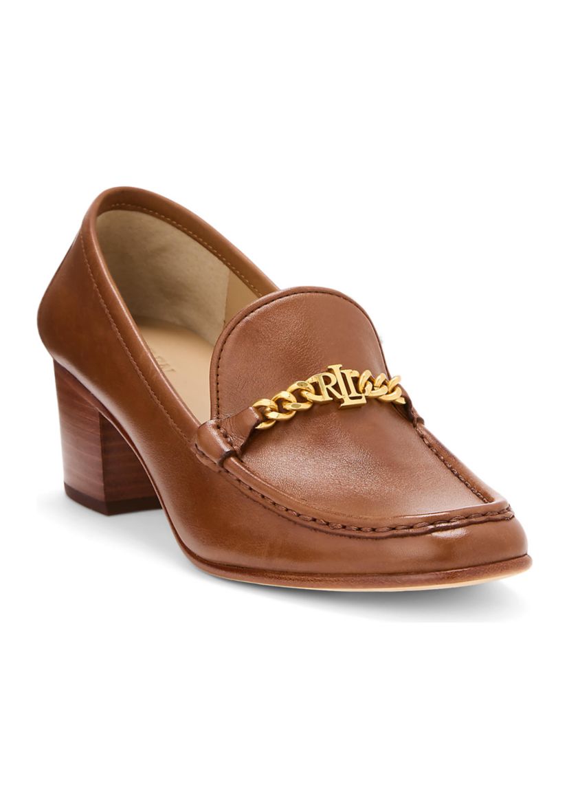 Winslet Burnished Leather Pumps