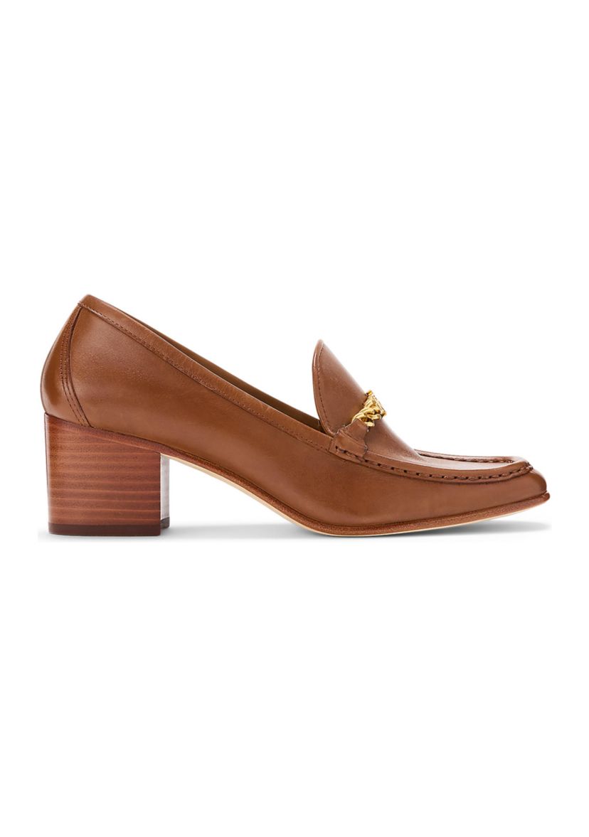 Winslet Burnished Leather Pumps