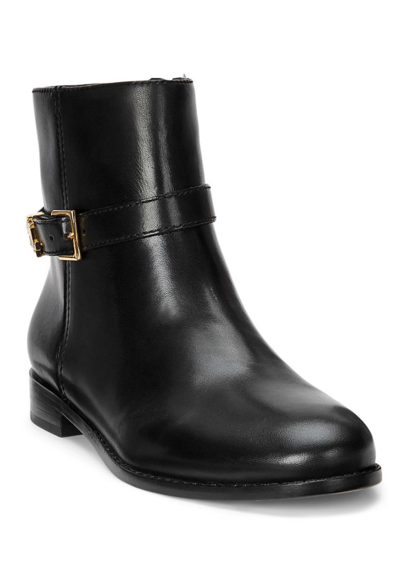 Brooke Burnished Leather Booties