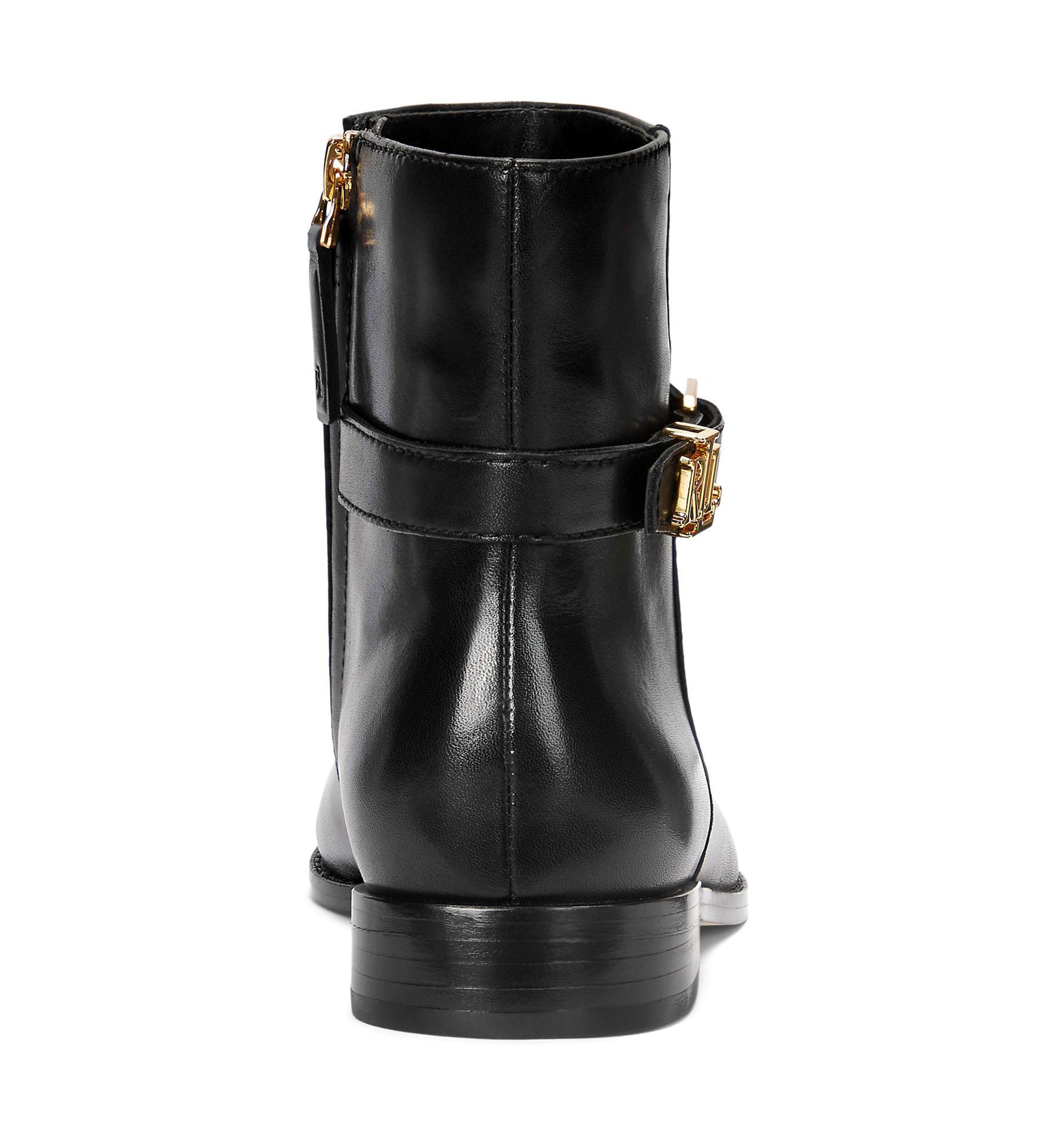 Brooke Burnished Leather Booties