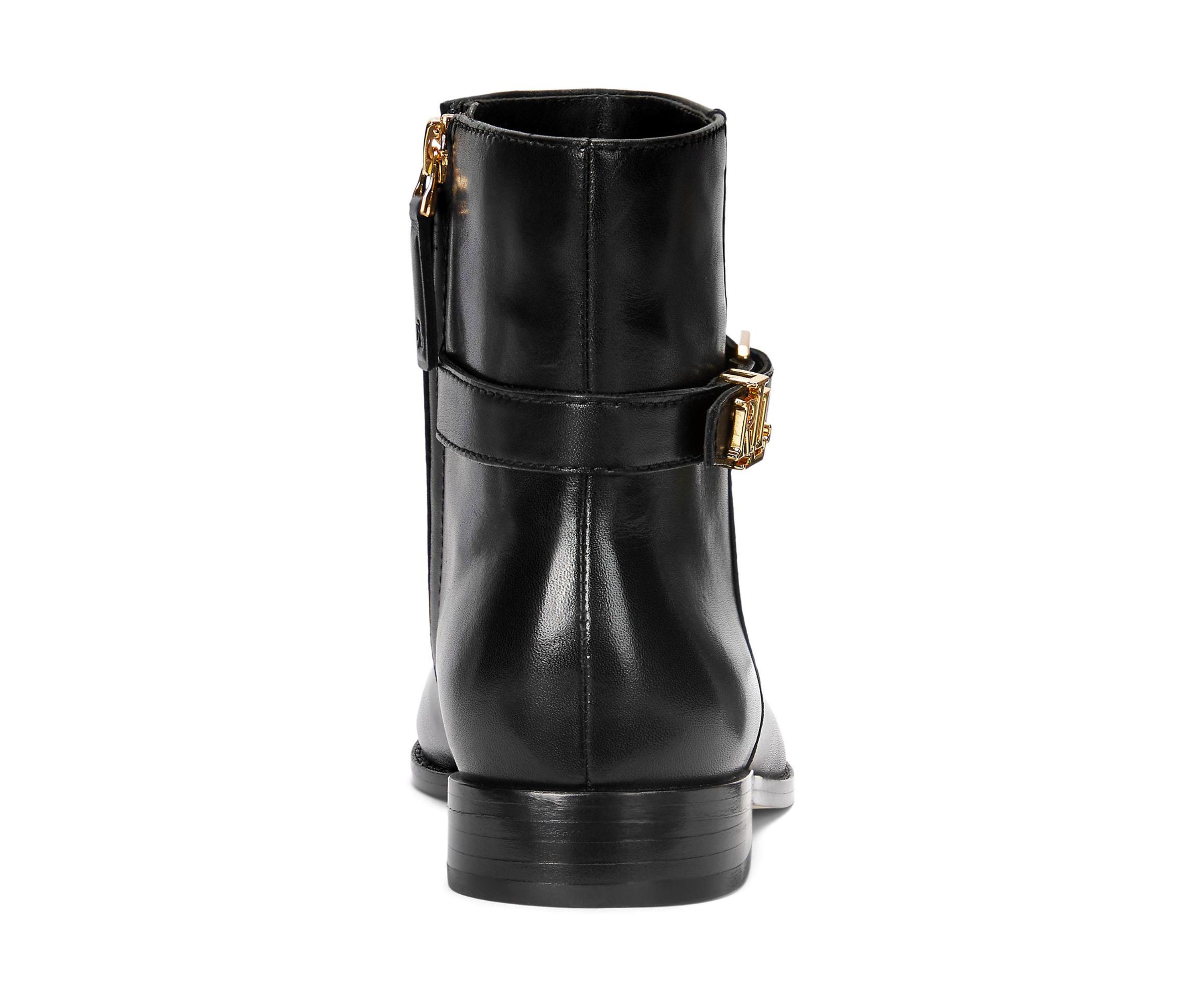 Brooke Burnished Leather Booties